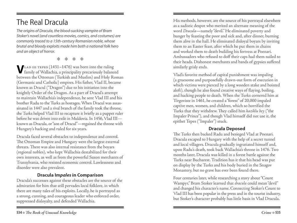 The Book of Unusual Knowledge      Hardcover – Lay Flat, April 1, 2012