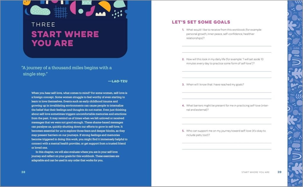 Self-Love Workbook for Women: Release Self-Doubt, Build Self-Compassion, and Embrace Who You Are (Self-Love Workbook and Journal)      Paperback – September 29, 2020