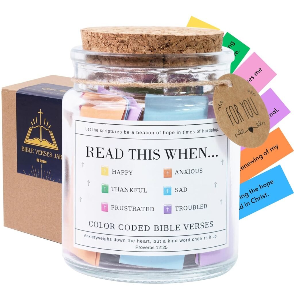 Bible Verse Jar, Christian Gifts For Women, Birthday Gifts For Women, Bible Jar, Easter Basket Stuffers, Graduation Gifts For Her, Easter Gifts For Kid, Gifts For Mom, St Patricks Day Gifts