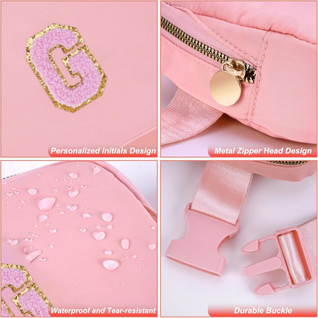 Birthday Gifts for 4 5 6 7 8 9 10 11 12 13 Year Old Girls,Easter Gifts for Teens Kids Daughter Sister Her,Fanny Pack Crossbody Bag Belt Bag Cute Trendy Stuff | Cream,A